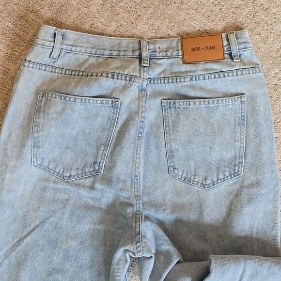 Saint +Sofia | Wide Leg Jeans - Picture 9 of 12